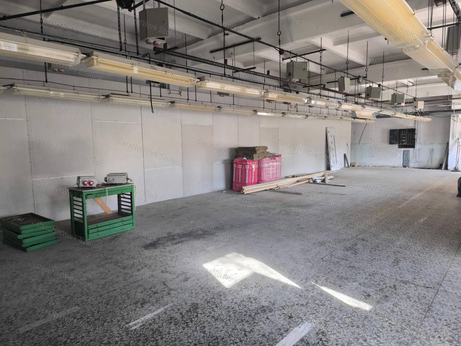 Tiszaföldvári üzem 259 m2-es épülettel eladó!
