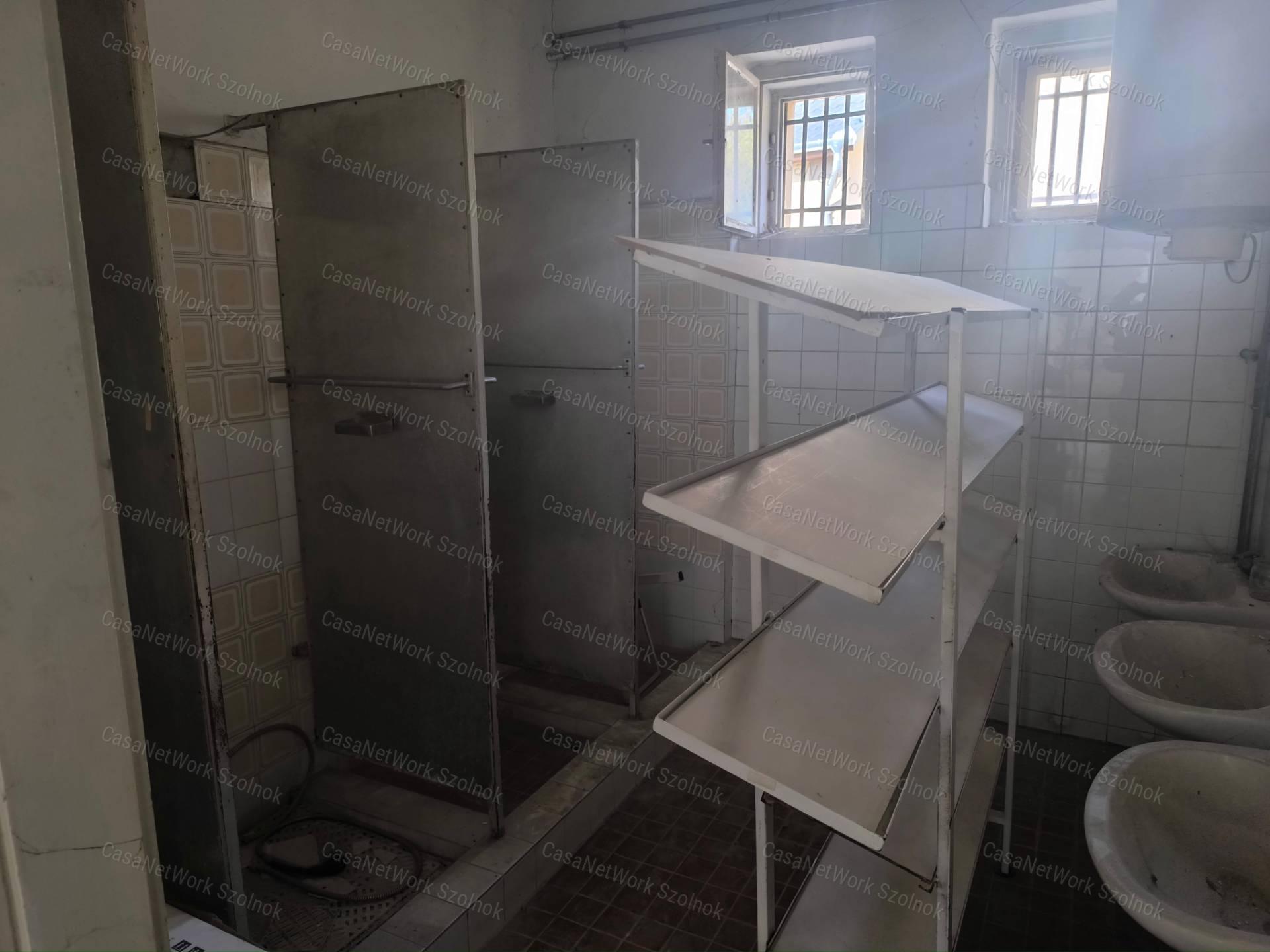 Tiszaföldvári üzem 259 m2-es épülettel eladó!