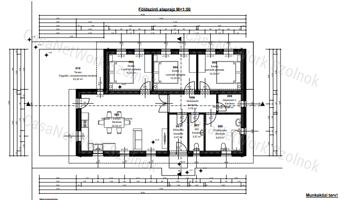 Szolnok kertvárosi részén 480 m2-es építési telek eladó!