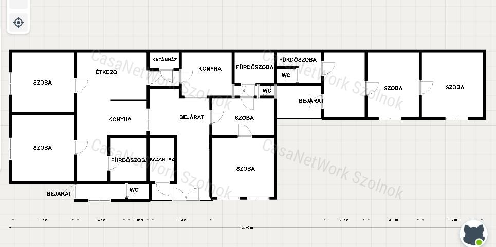 Eladó Martfűn egy 183 m2-es családi ház