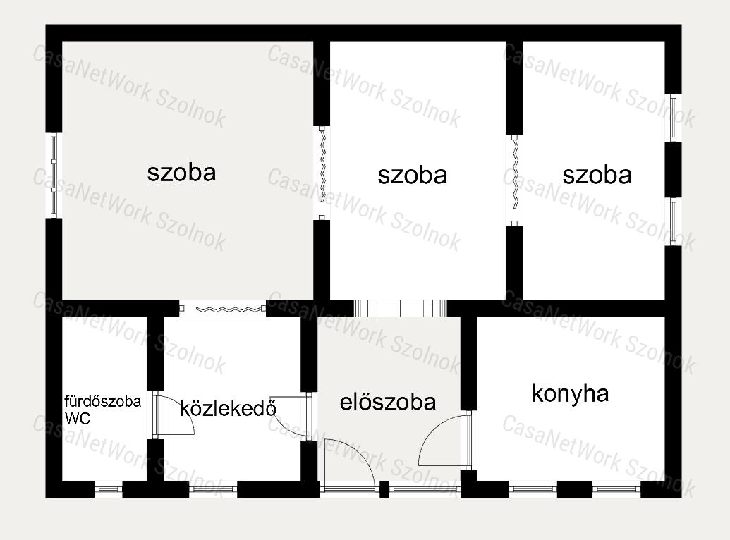 Szolnokon kis családi ház eladó!