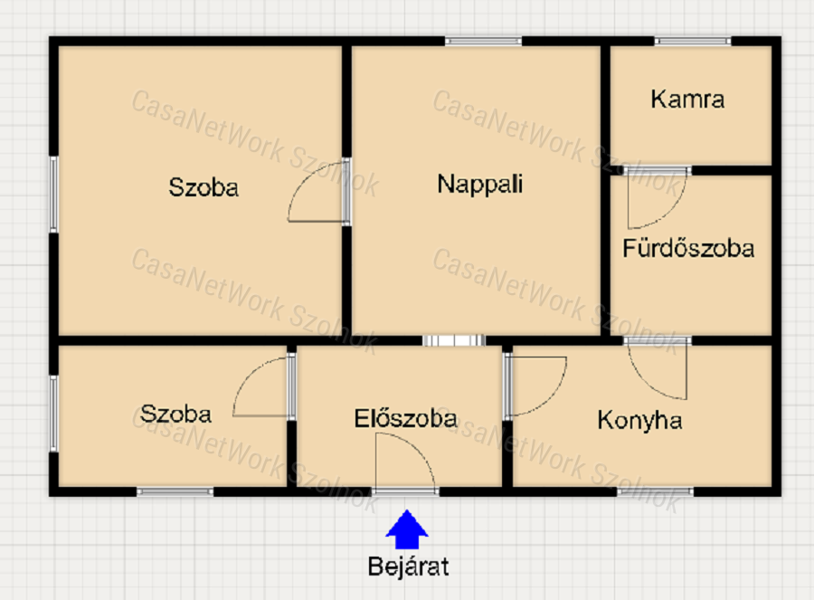 Tószegi 59 m2-es családi ház eladó!