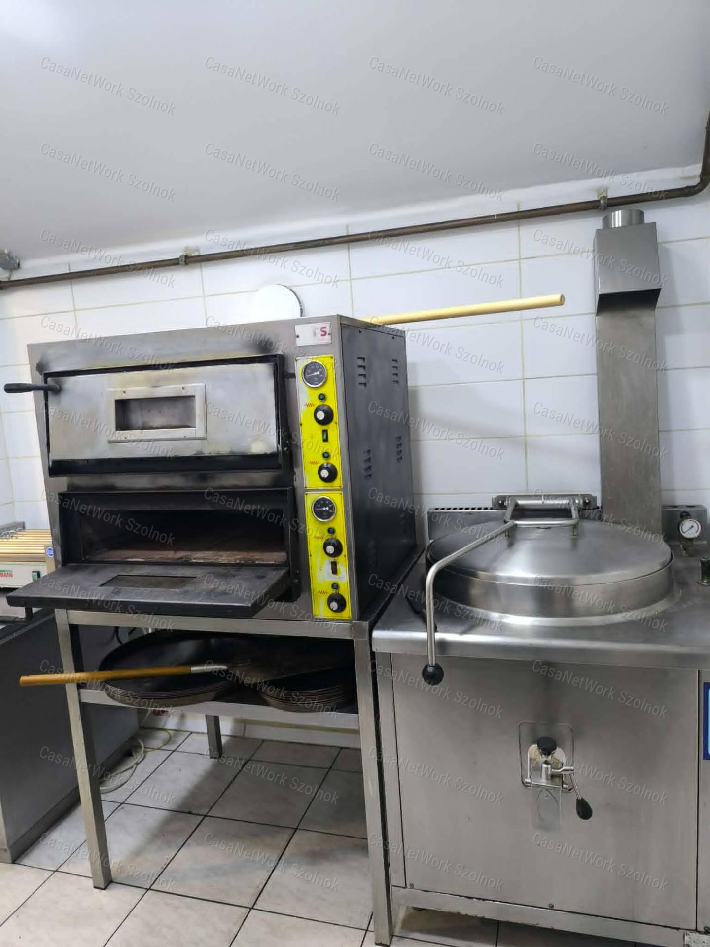 Eladó működő, felújított, gépesített Étterem Cibakháza központjában