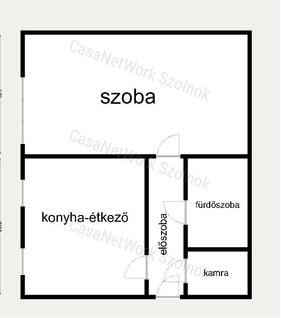 Szolnokon a Tallinn városrészben földszinti lakás kiadó!