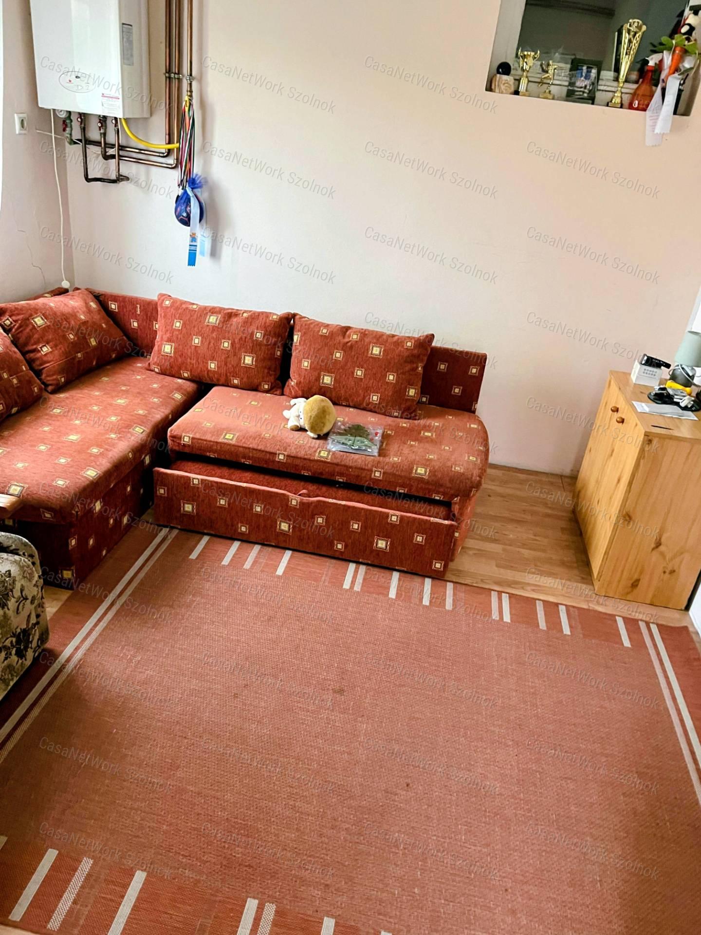Tiszaföldváron Fő út  melletti 3 szoba + nappalis Családi ház Eladó