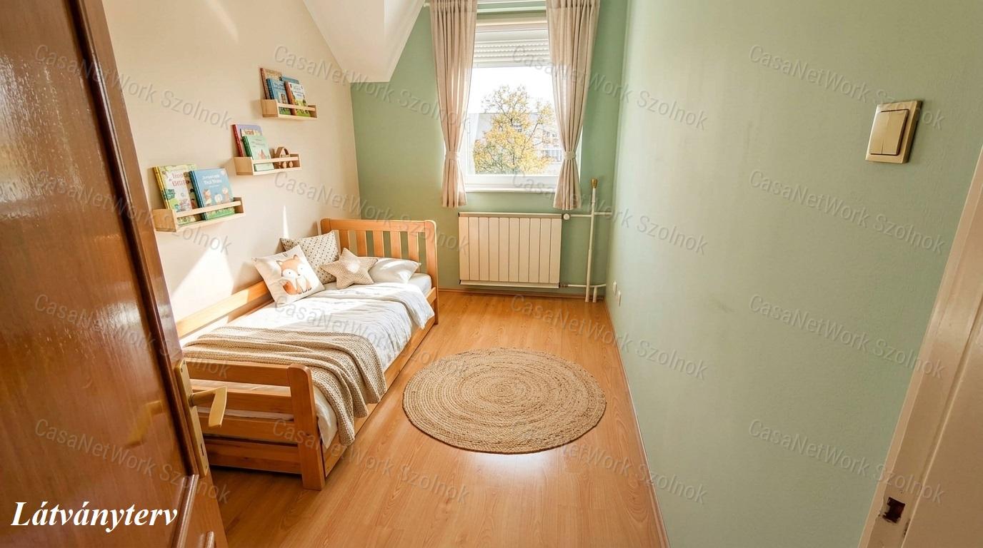 Eladó 3 szoba+nappalis lakás garázzsal Szolnokon, a Csokonai utcában!