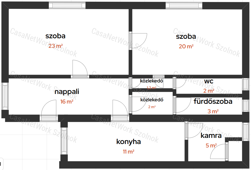 Tiszaföldvár, Szondy Vezér úton Eladó egy családi ház