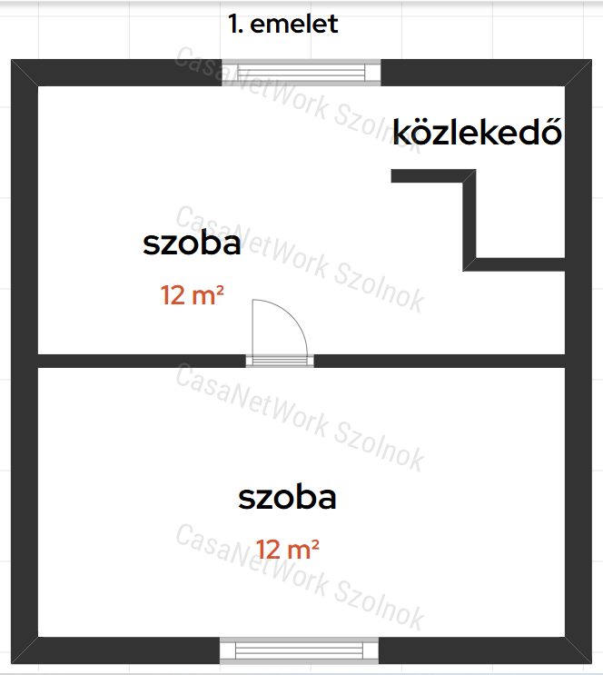 Tiszaföldvár, Óvirághegy II. úton 2 szintes felújított ház eladó
