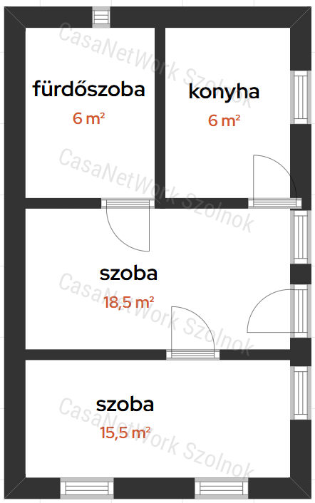 Eladó Családi Ház Cserkeszőlő Csendes Részén ( Kocsis dűlő kezdete )