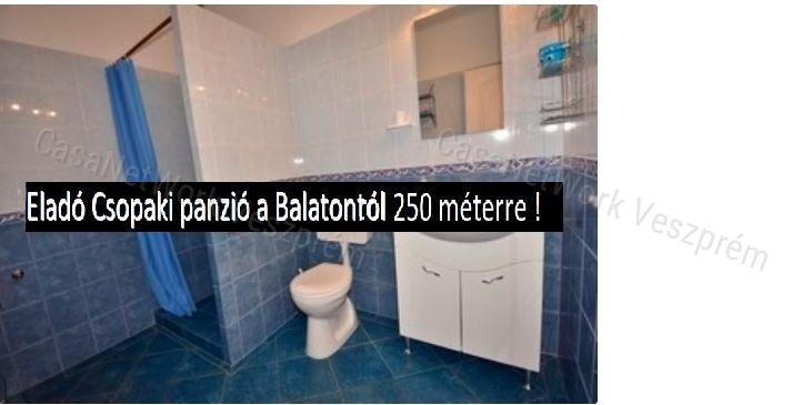 Eladó Csopaki panzió a Balatonról 250 méterre !