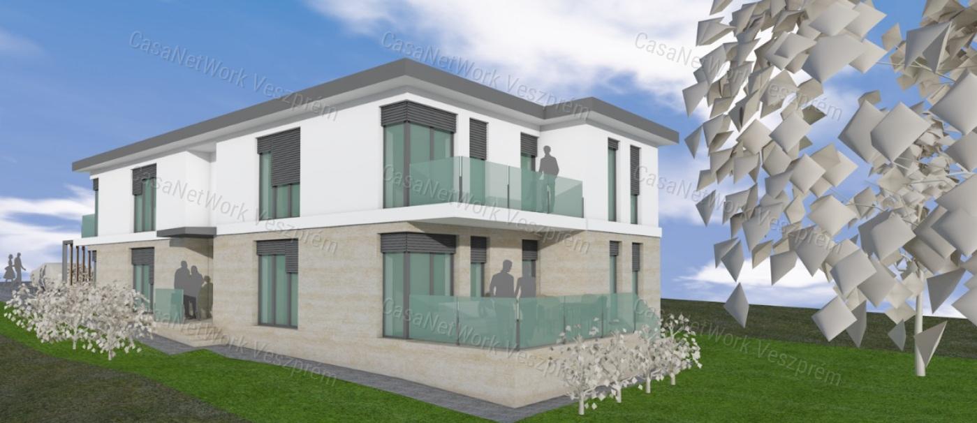 Balatonalmádiban új építésű lakás eladó