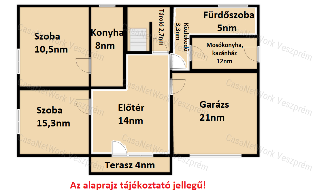 Prémium adottságú, panorámás családi ház Veszprémfajszon – frissen felújítva, beépíthető tetőtérrel