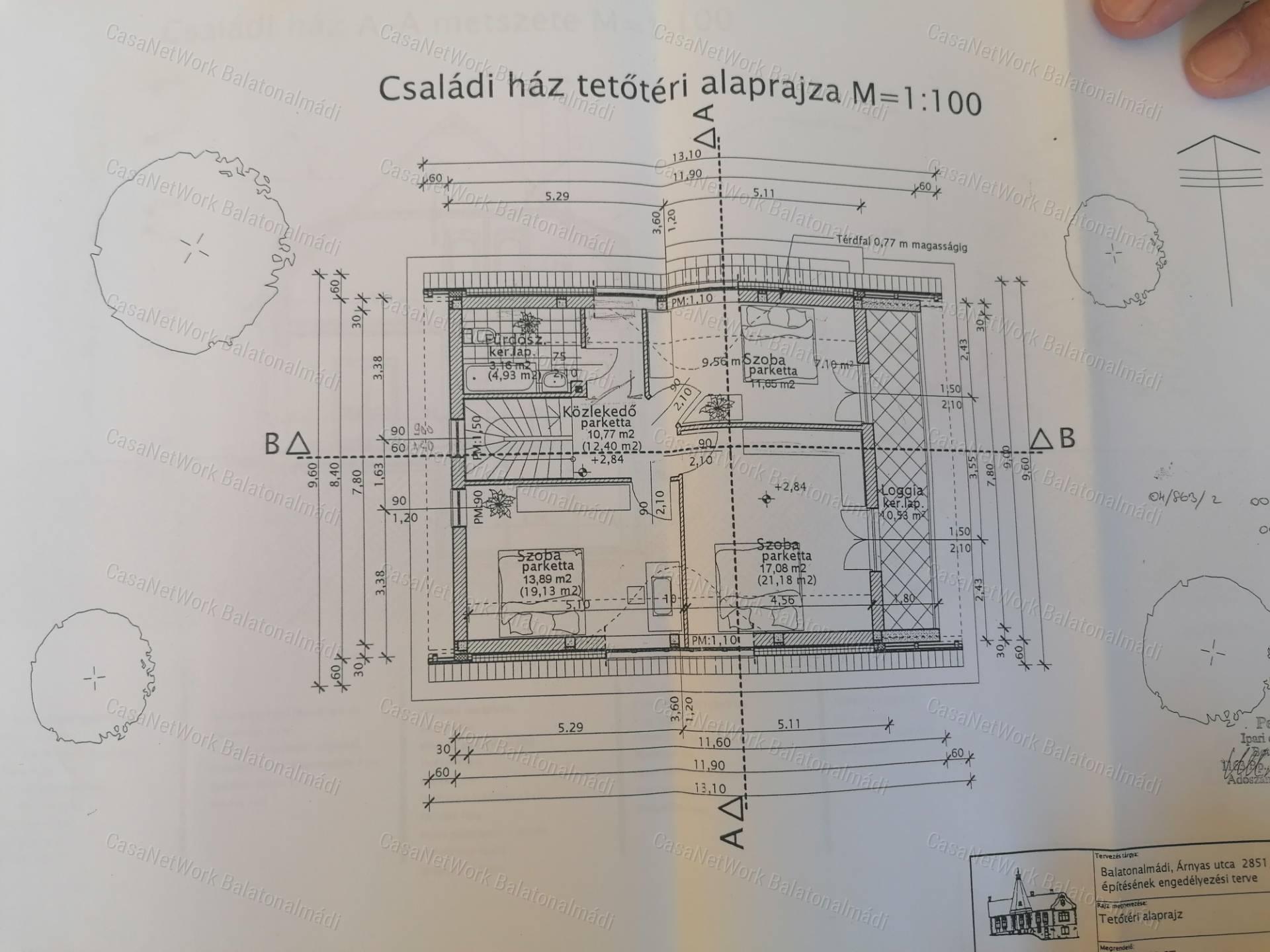 Családi ház Káptalanfüred csendes részén