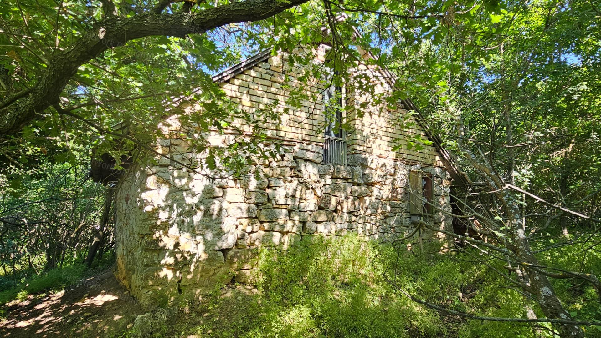 Balaton-felvidéken 6,3 ha birtok, 2 db romos épülettel