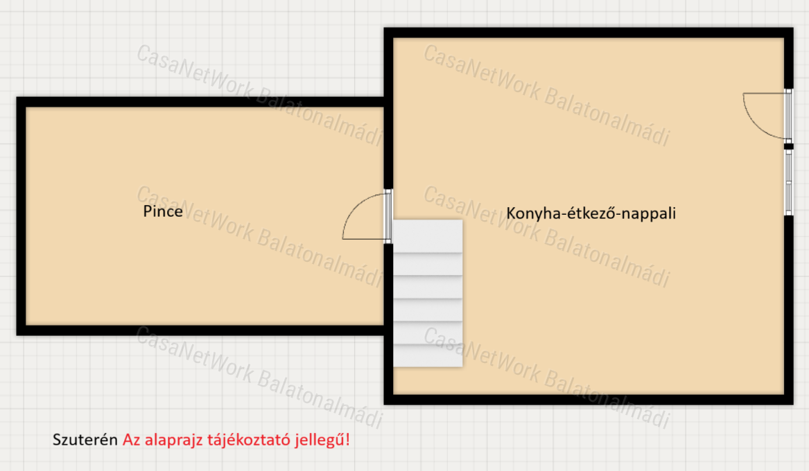 Eladó nyaraló balatoni panorámával, intim kerttel Balatonalmádiban!