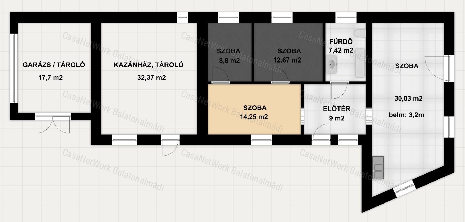 Eladó üzlethelyiség raktárral/műhellyel
