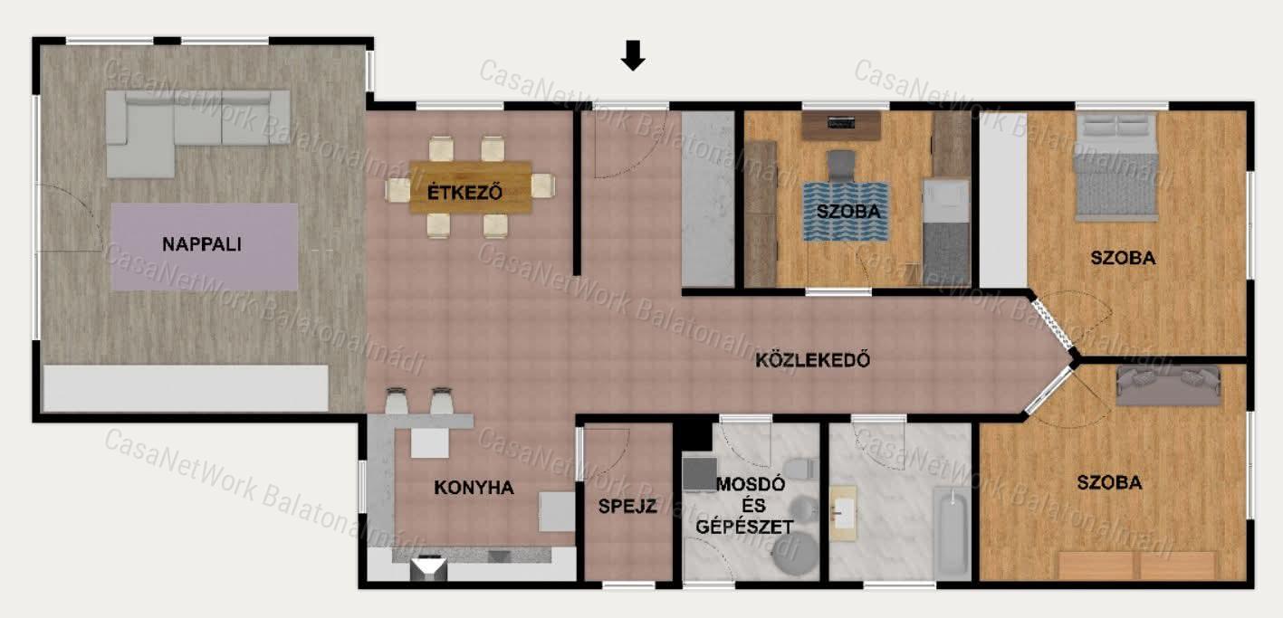 Tip-top, ideális méretű újszerű ház eladó!