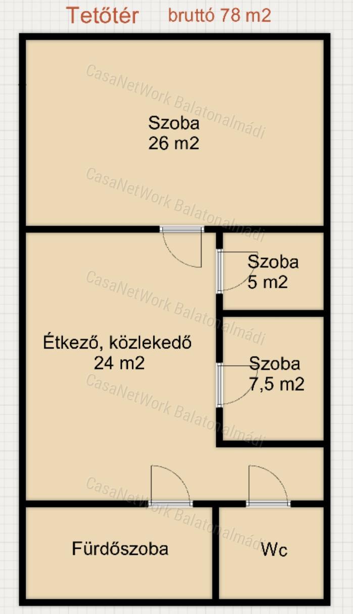 Tágas telek, két élettér, kiváló balatoni lokáció