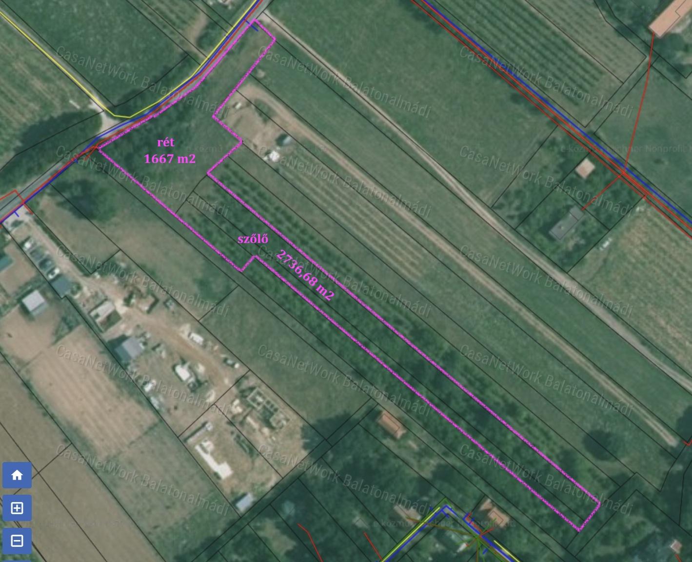 Balatoni panorámás mezőgazdasági terület eladó Balatonszepezden