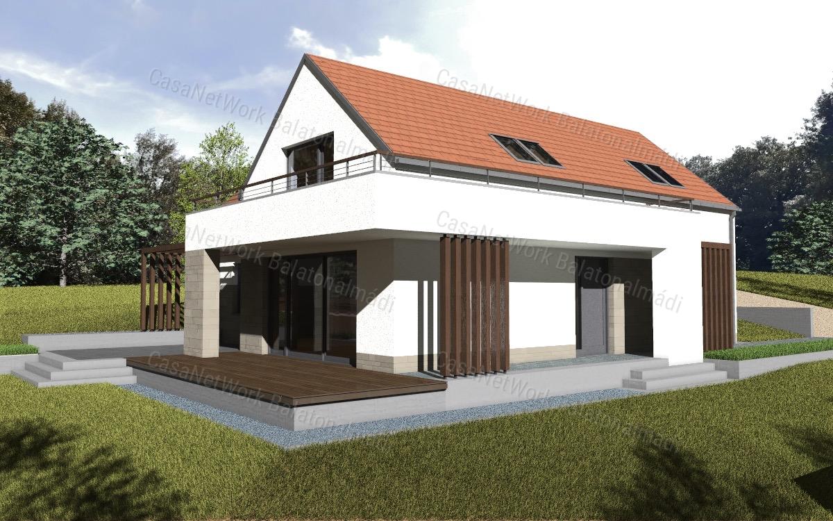 Balatonkenesén a Soós hegyen 720 m2-es panorámás telek eladó.