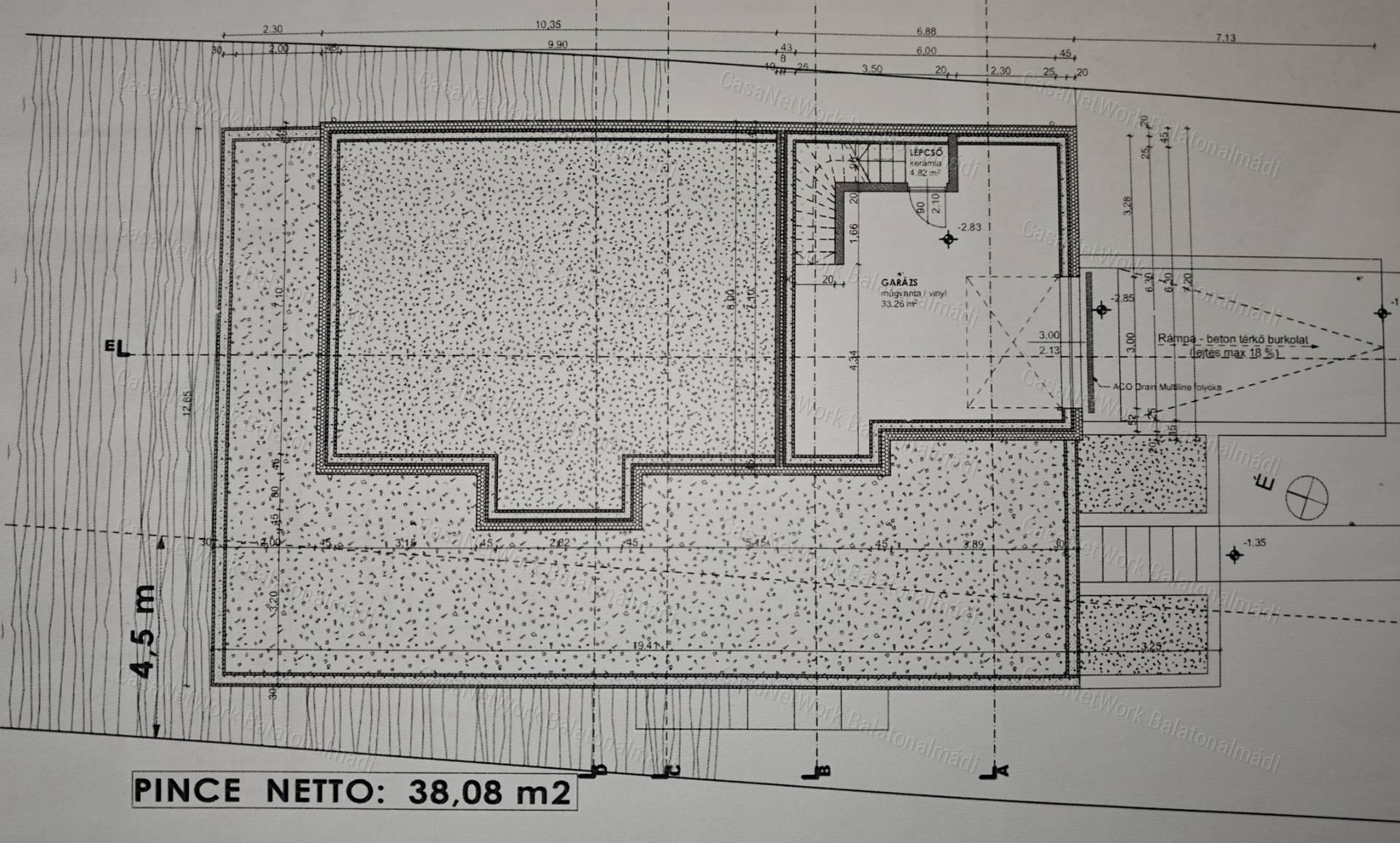 Balatoni panorámás korszerű családi ház eladó Felsőörsön
