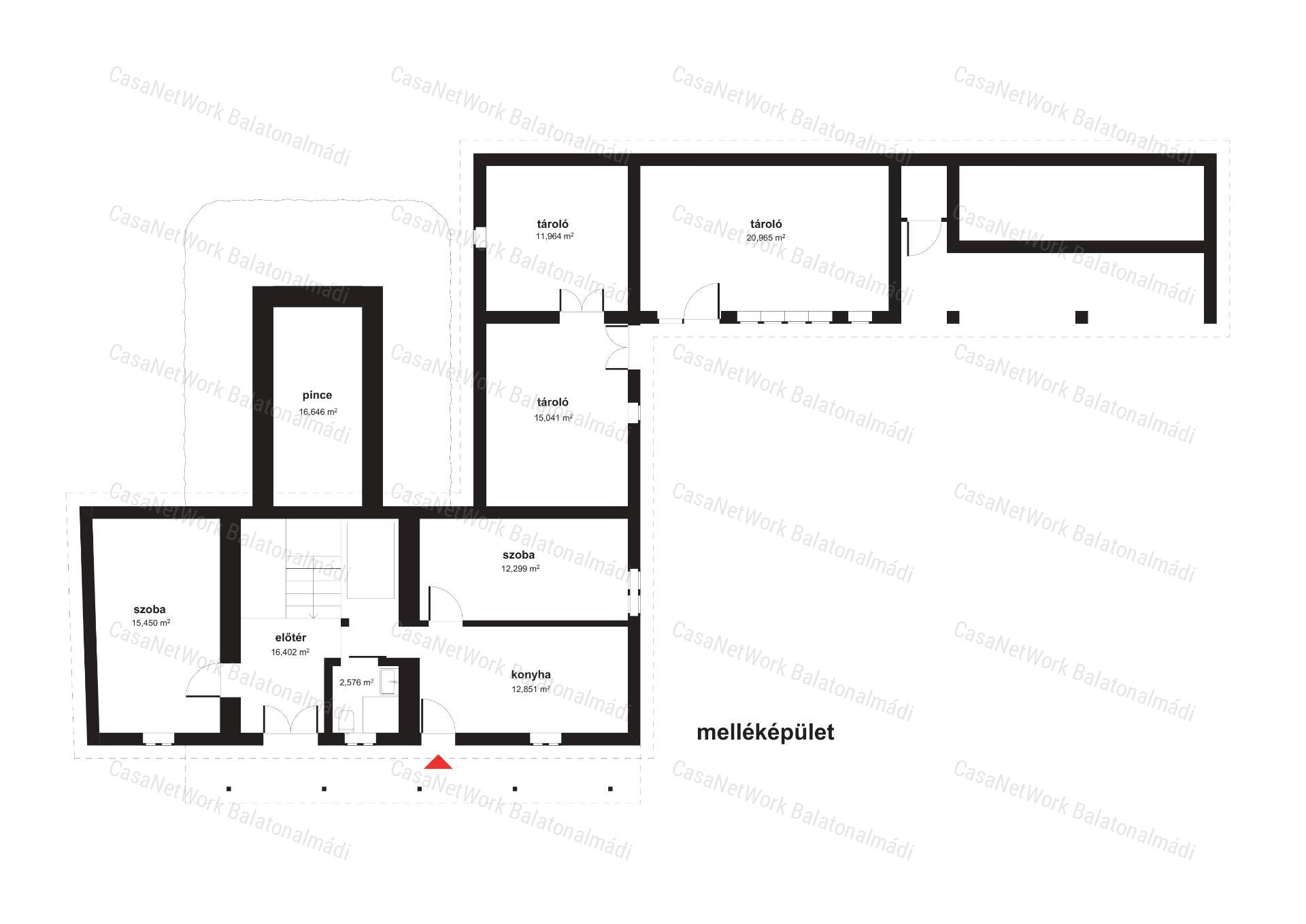 Eladó balatonkenesei ház 1920 m2 telekkel. Két ingatlan egy áráért