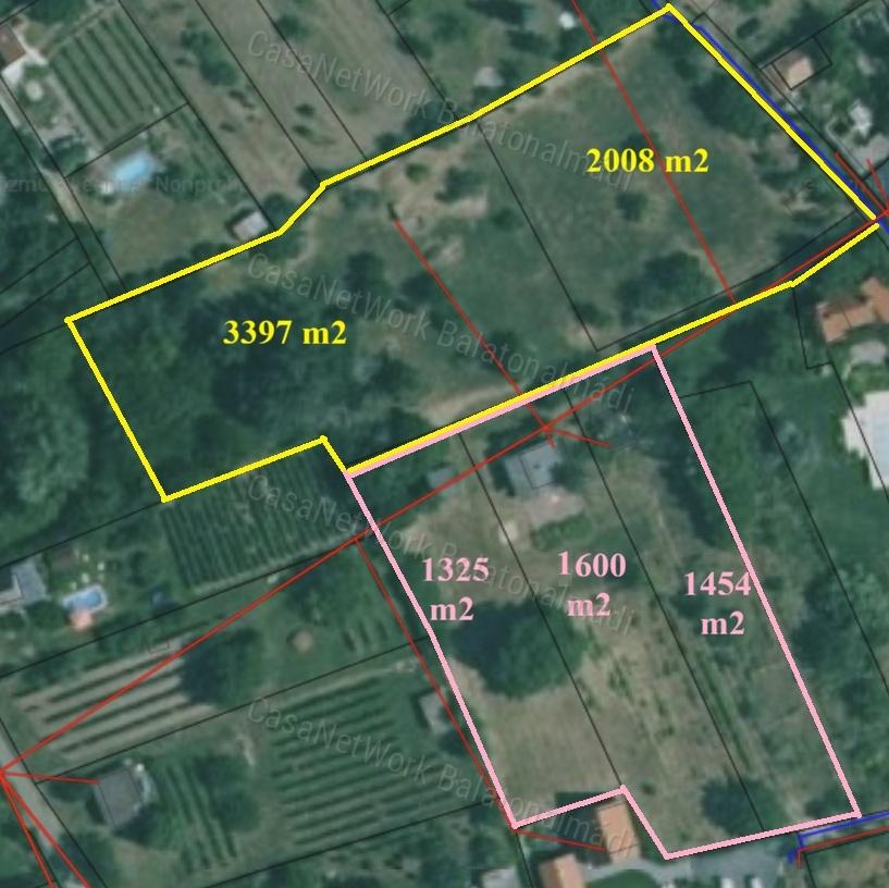 Építhető balatoni panorámás birtok eladó Lovason