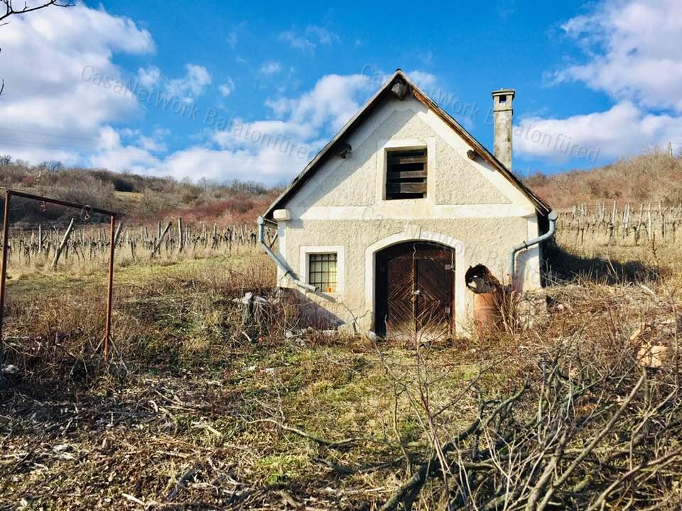 Részpanorámás Pince-présház