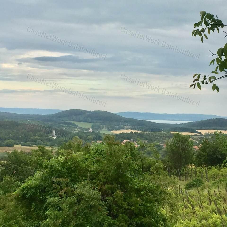Részpanorámás Pince-présház
