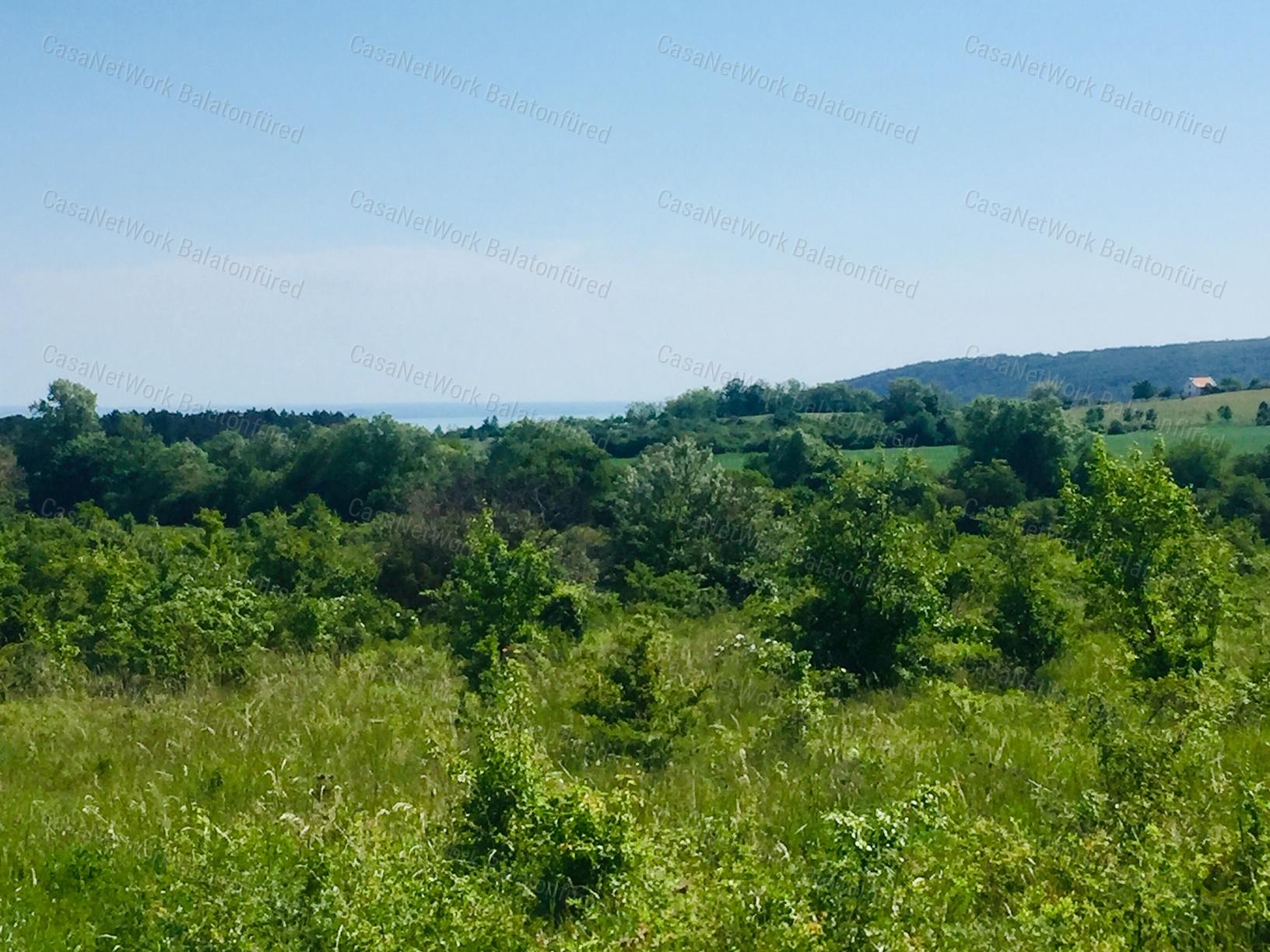 Balaton és az azt körülvevő hegyvonulat szépségében