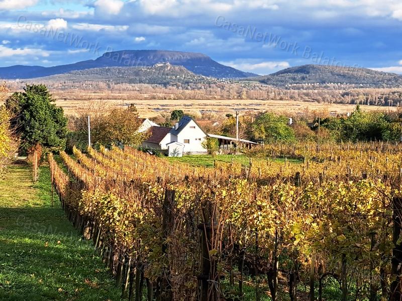 Panorámás , település közeli-eladó ZÁRTKERT BALATONEDERICSEN