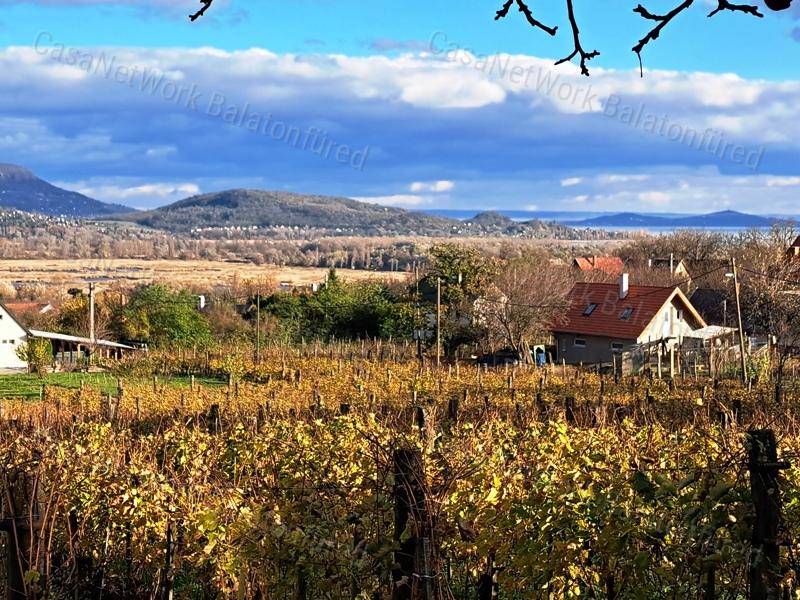 Panorámás , település közeli-eladó ZÁRTKERT BALATONEDERICSEN