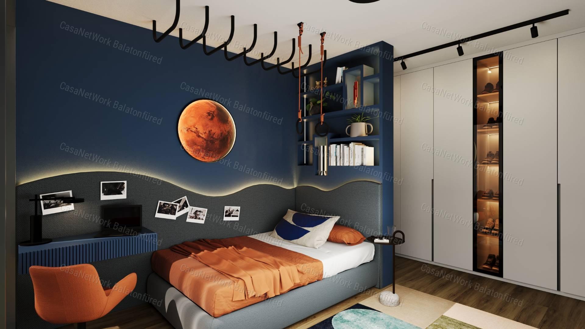 Panorámás Penthouse új építésű lakás Balatonfüreden