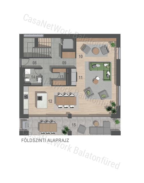 Prémium okosotthon - ELADÓ VILLA BALATONFÜREDEN
