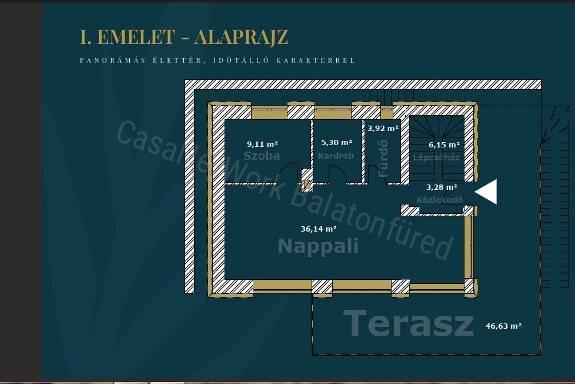 Mediterrán hangulatú, panorámás EXKLUZÍV VILLA TIHANYBAN