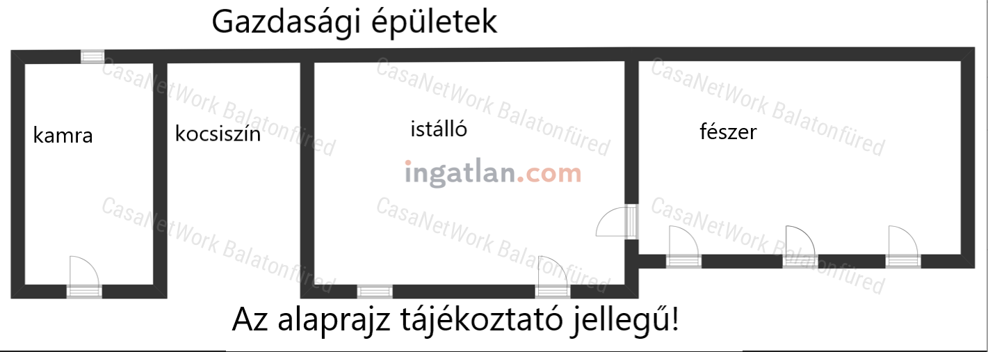 Eladó parasztház Csopakon - különleges hangulat, kivételes lehetőség