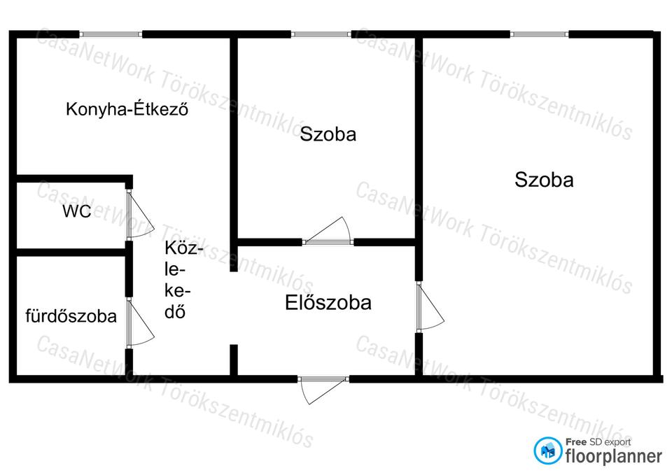 Eladó lakás Törökszentmiklóson!