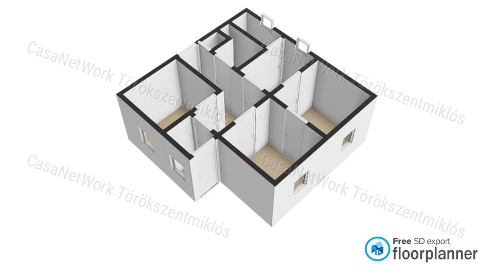 Eladó családi ház Törökszentmiklóson az Alvégen!