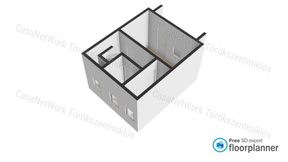 Eladó tetőteres családi ház Törökszentmiklóson!