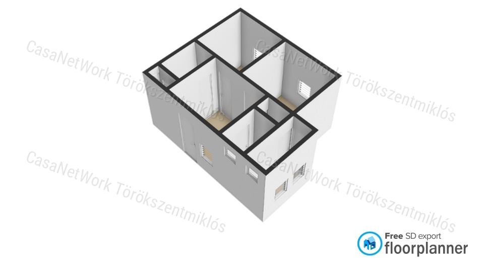 Eladó tetőteres családi ház Törökszentmiklóson!