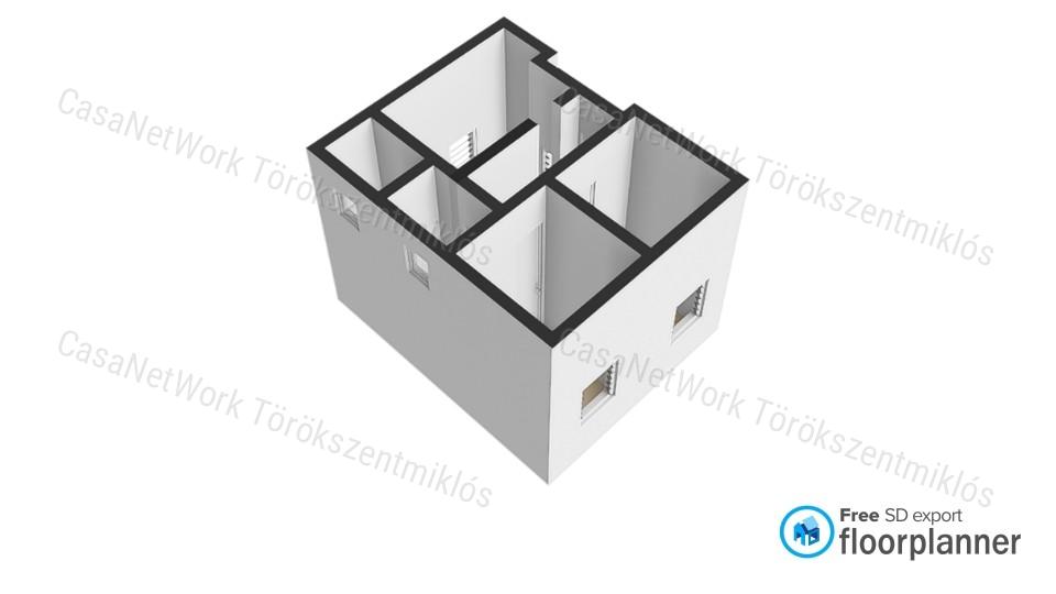 Eladó családi ház Törökszentmiklóson a G- faluban!