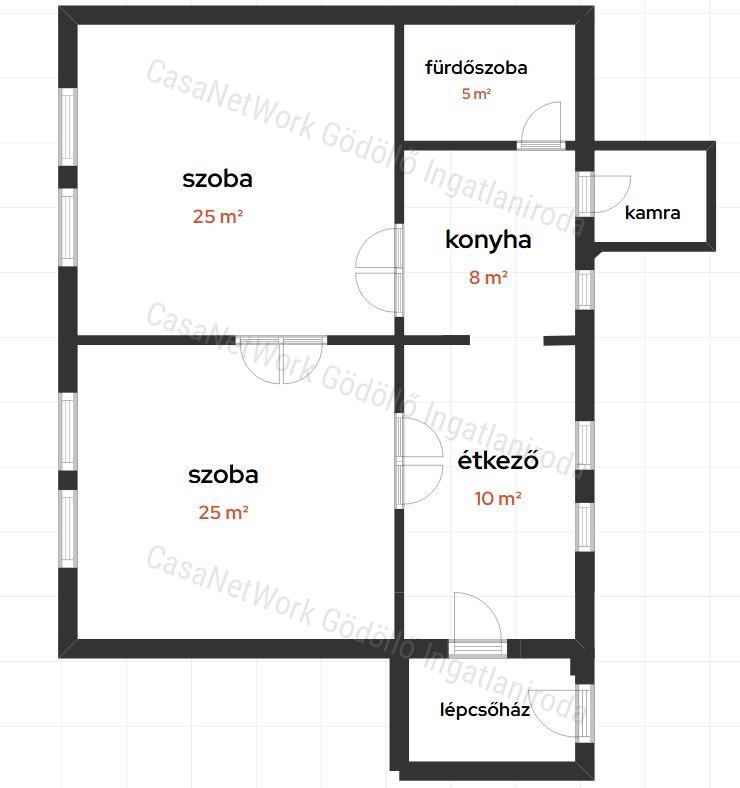 TÜNEMÉNYES LAKÁS saját kertrésszel