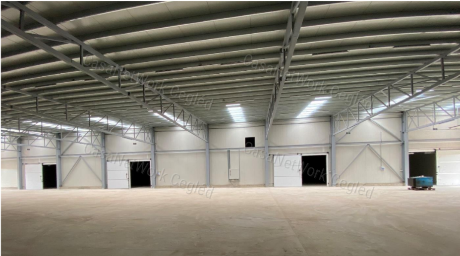 KIADÓ SZANKI HŰTŐHÁZ ÉS RAKTÁR 2130 m2