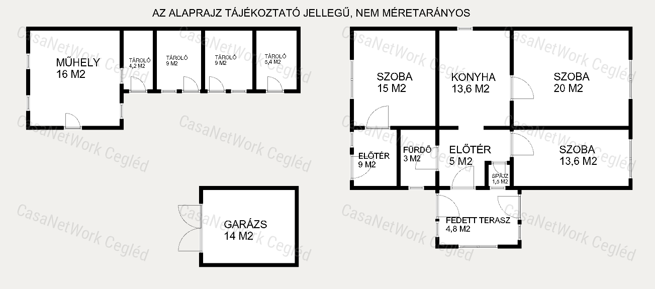 Földszintes családi ház Cegléden, jó környéken!