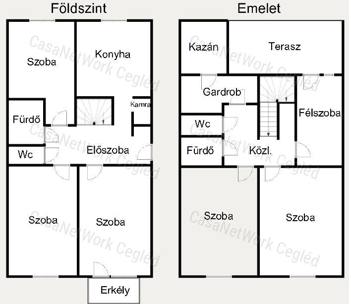 5+1 szobás, nagy teraszos, belső kétszintes, felújított lakás eladó!