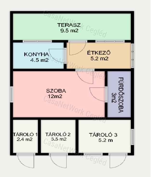 Eladó zártkert Cegléden