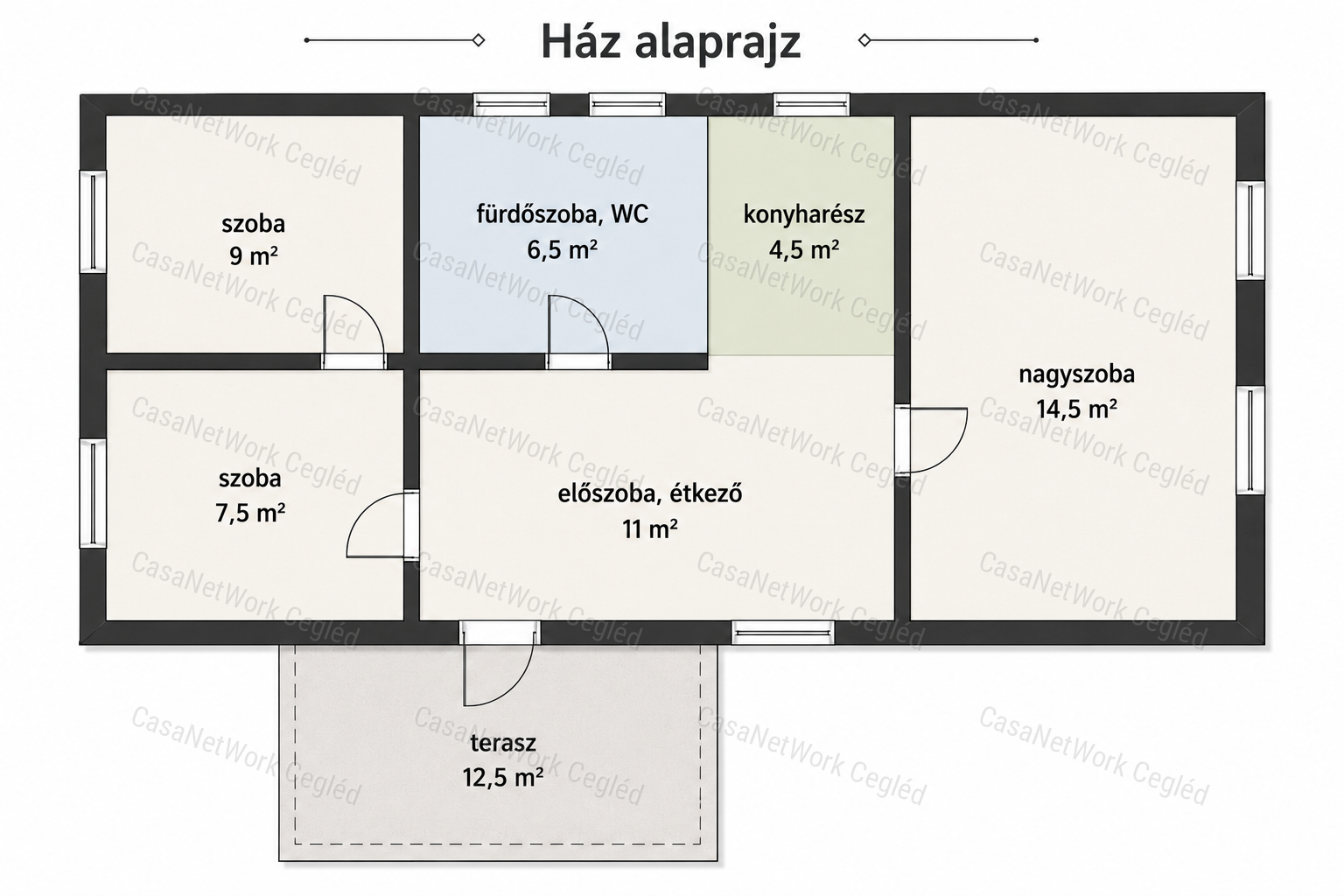 ELADÓ RÉSZBEN FELÚJÍTOTT CSALÁDI HÁZ CEGLÉD-ÖREGSZŐLŐ