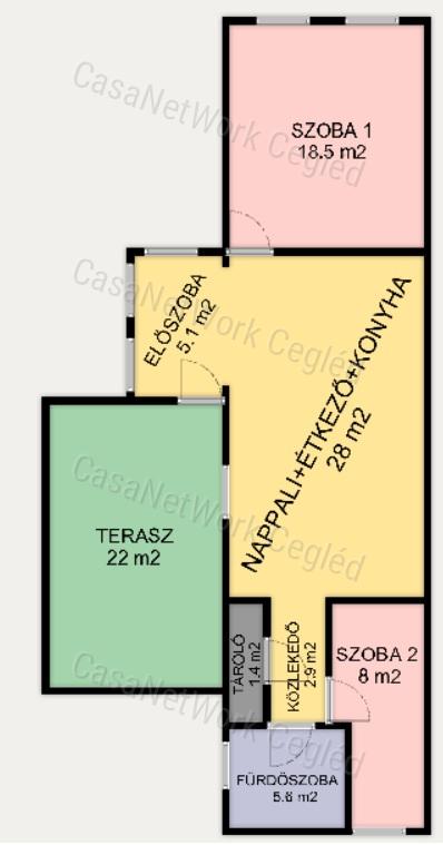 Cegléden Eladó Családi ház