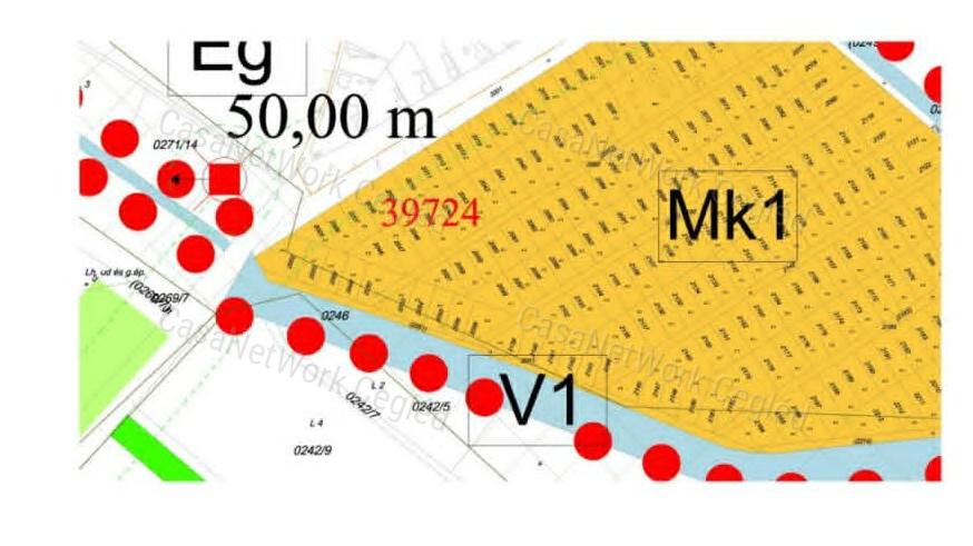 Törtelen, a Gerje-parton eladó 1497 m²-es zártkerti telek!