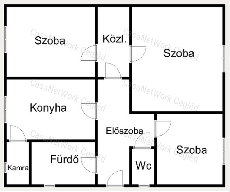 3 szobás családi ház az Alcsi városrészben